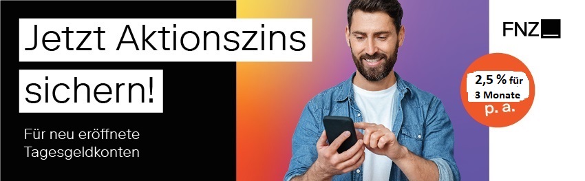 Tagesgeldkonto FNZ Bank Aktion